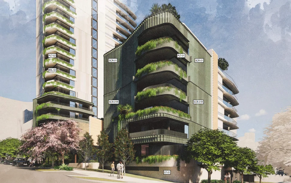 Kangaroo Point illuminated tower