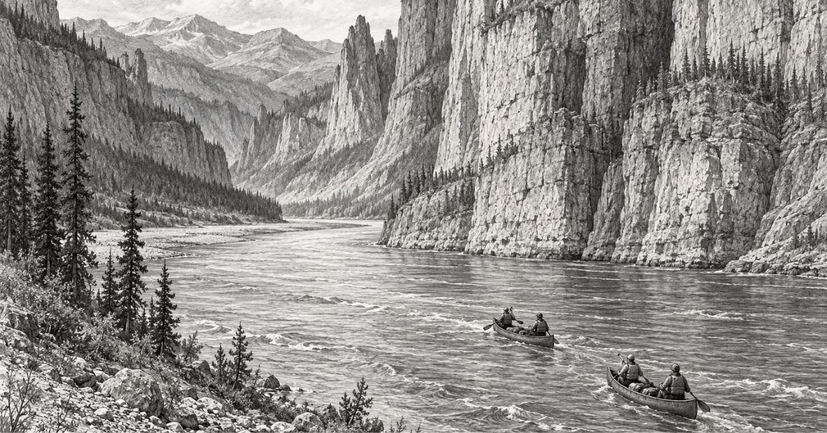 South Nahanni River: A Canoe Trip That Begins in the Sky